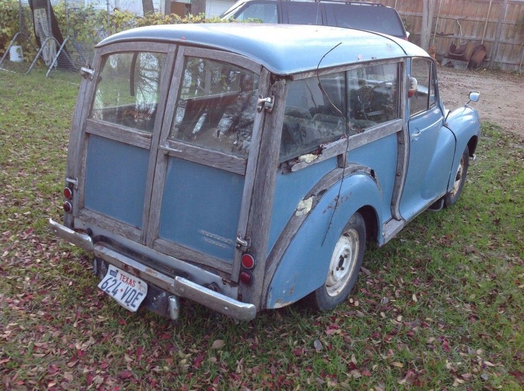 1959 Morris Minor 1000 Traveller Woody wagon