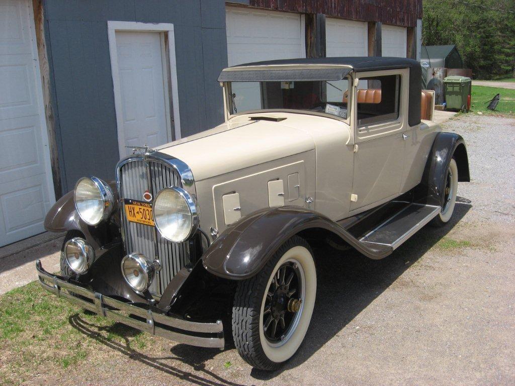 1931 Franklin Rumble Seat Coupe model 151