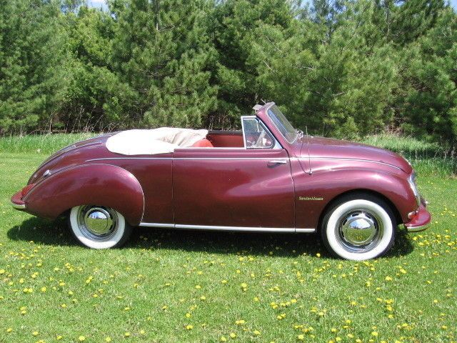 1956 DKW 2 seat convertible – coach built by the factory