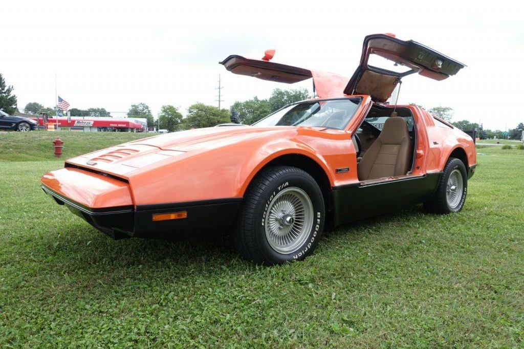 1975 Bricklin SV1 Gull Wing Saftey Vehicle [Only 12,825 Miles]