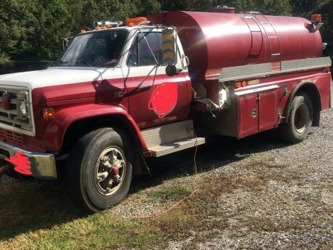 1986 GMC tanker truck for sale