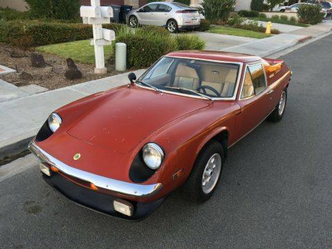 True Barn Find 1974 Lotus Europa Special Twin Cam Special &#8211; Running mini project for sale