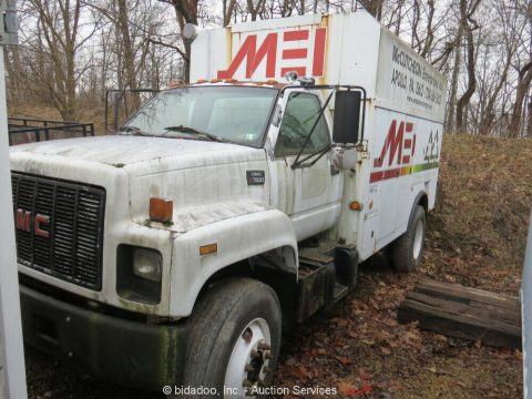 1995 GMC C7500 Adkins Body Mechanics Service Truck Cat 3126 Diesel &#8211; Parts/Repair for sale