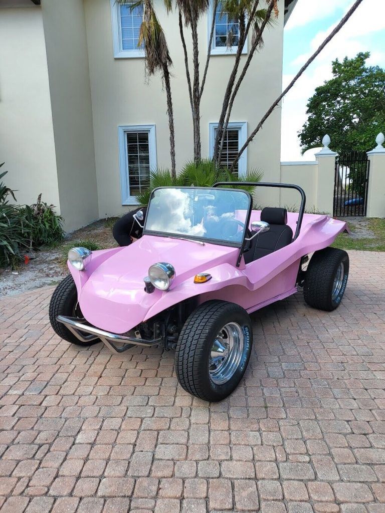 Pink Sparkle 1961 VW Based Meyers Manx Dune Buggy