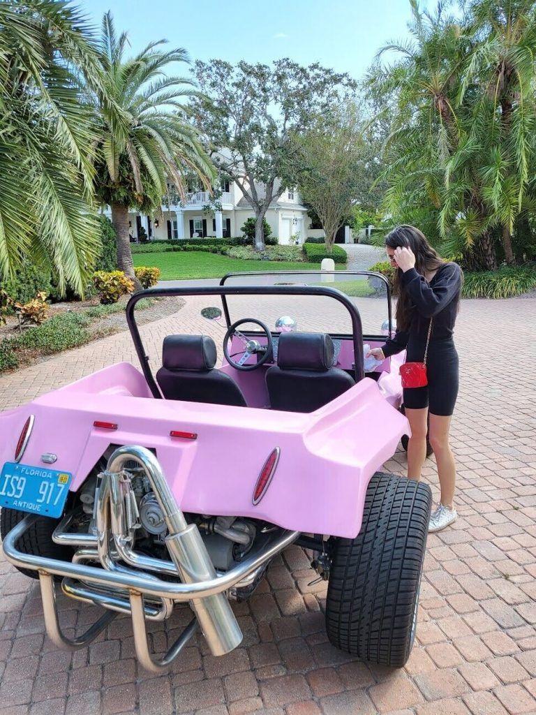 Pink Sparkle 1961 VW Based Meyers Manx Dune Buggy