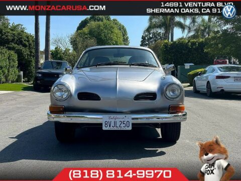 1973 Volkswagen Karmann Ghia, Pewter with 19,000 Miles for sale