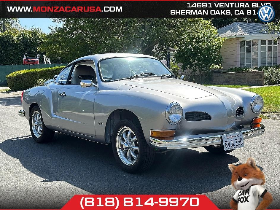 1973 Volkswagen Karmann Ghia, Pewter with 19,000 Miles