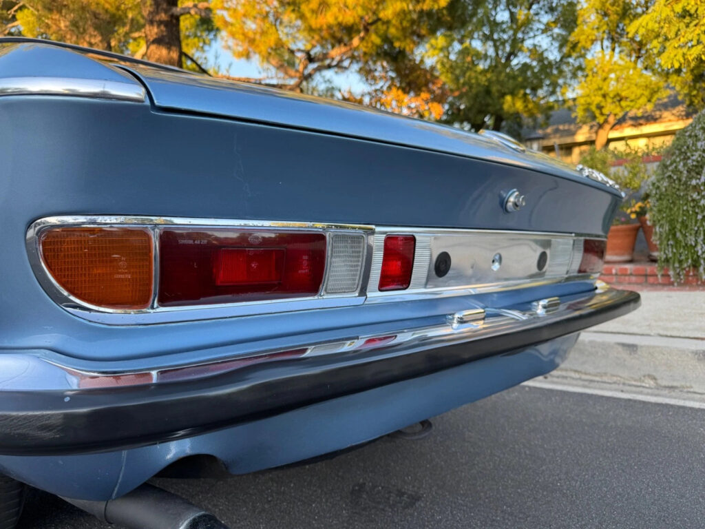 1975 BMW L9 3.0cs European Classic CAR Fjord Metallic BLUE Velore Seats 4 Speed