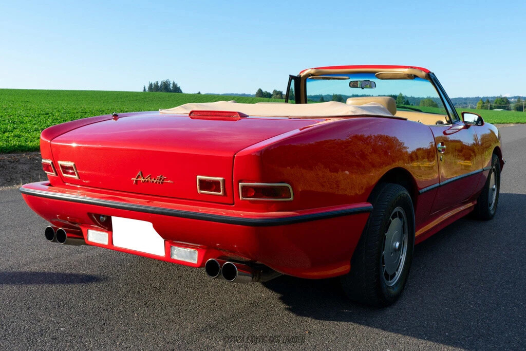 1989 Avanti II Convertible