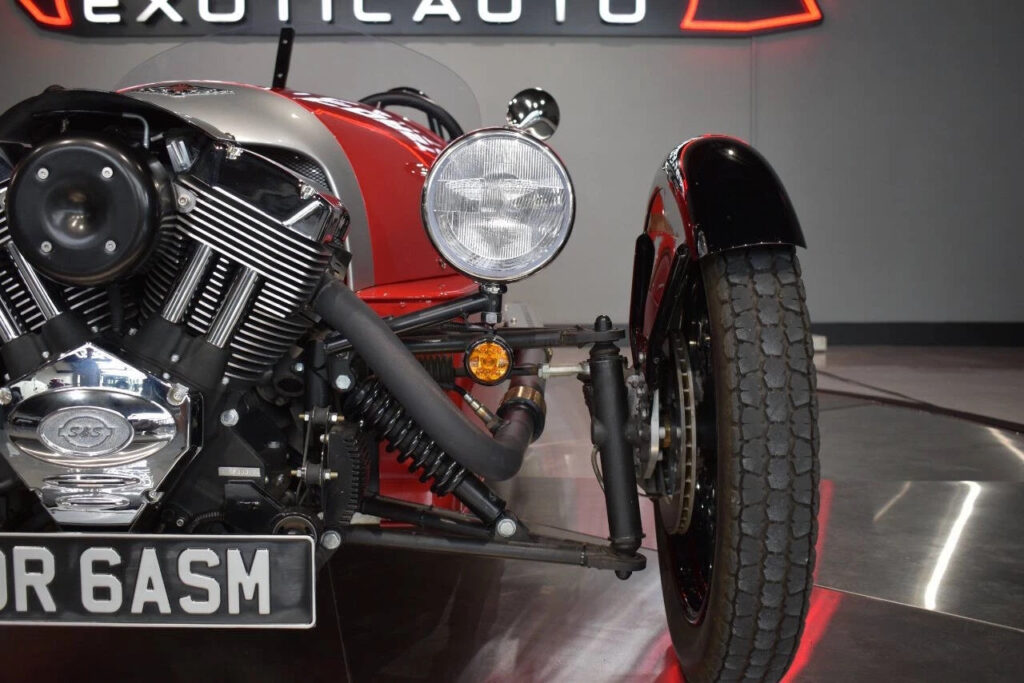 2016 Morgan 3-Wheeler 1677 Miles Red Coupe Manual