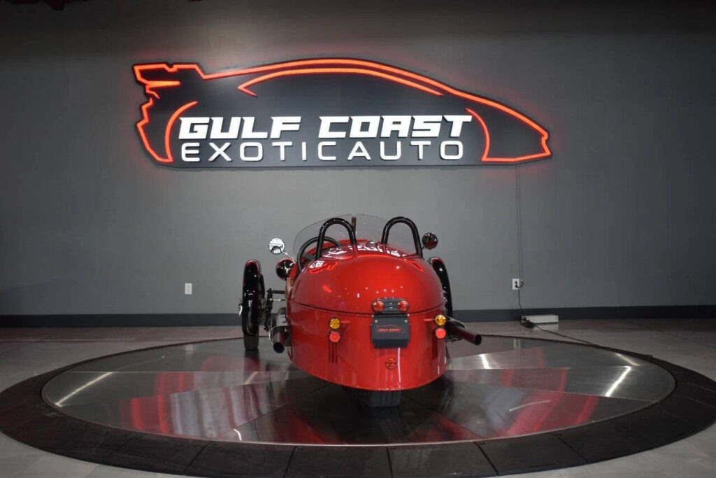 2016 Morgan 3-Wheeler 1677 Miles Red Coupe Manual