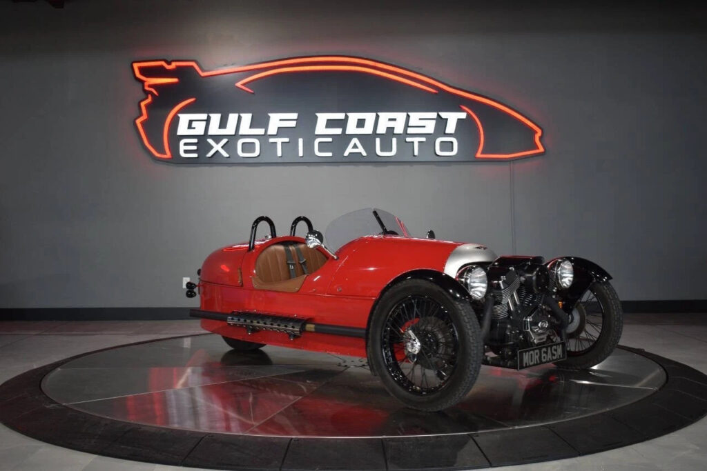 2016 Morgan 3-Wheeler 1677 Miles Red Coupe Manual