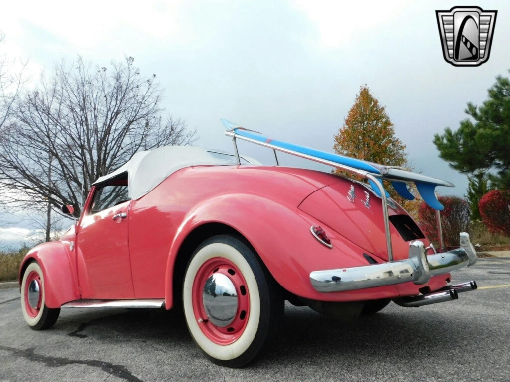 Hot Coral 1973 Volkswagen Beetle Coupe 1600cc V4 Other Manual