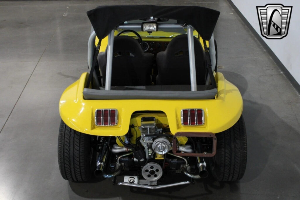 Yellow 1958 Volkswagen Custom Coupe Manual