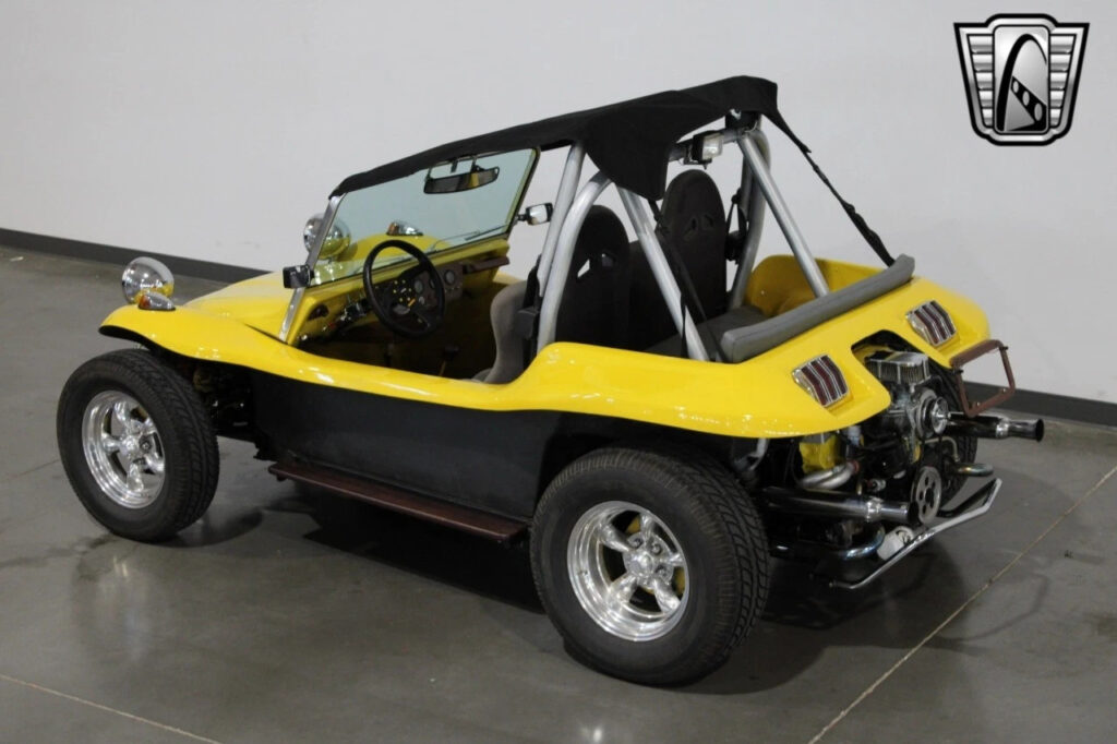 Yellow 1958 Volkswagen Custom Coupe Manual