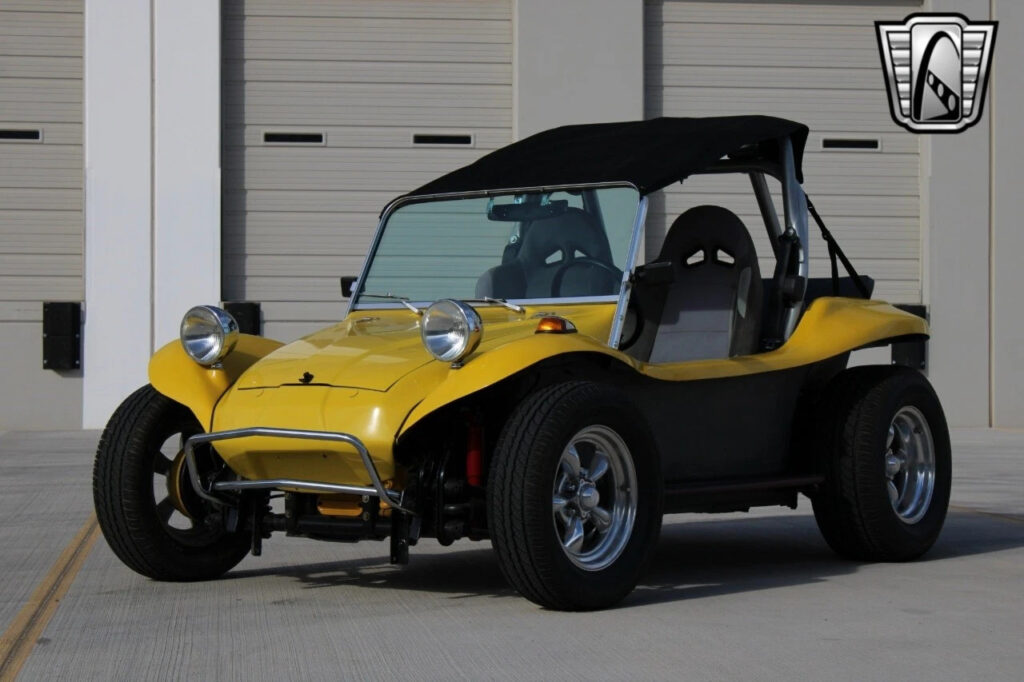 Yellow 1958 Volkswagen Custom Coupe Manual