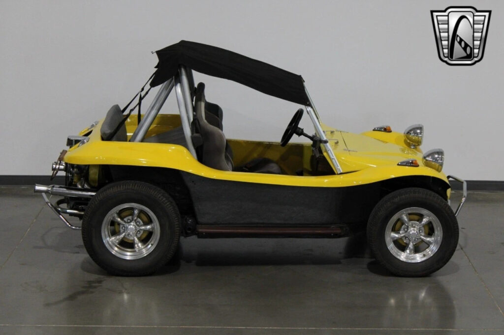 Yellow 1958 Volkswagen Custom Coupe Manual