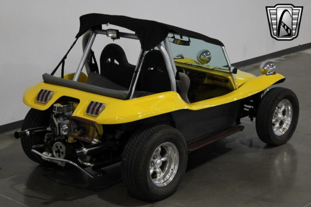 Yellow 1958 Volkswagen Custom Coupe Manual